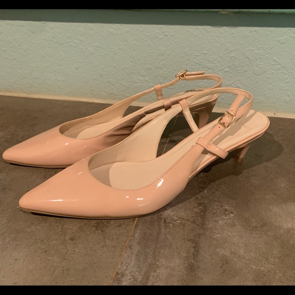 Gorgeous pink sling backs for spring!